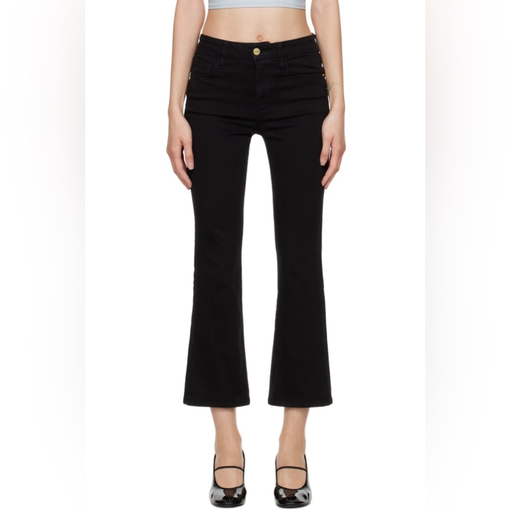 Frame Sylvie Crop Boot Jeans